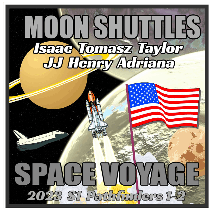 2023 Crew Mission Patch - Moon Shuttles