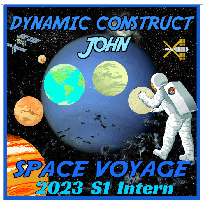 2023 Crew Mission Patch - Dynamic Construct