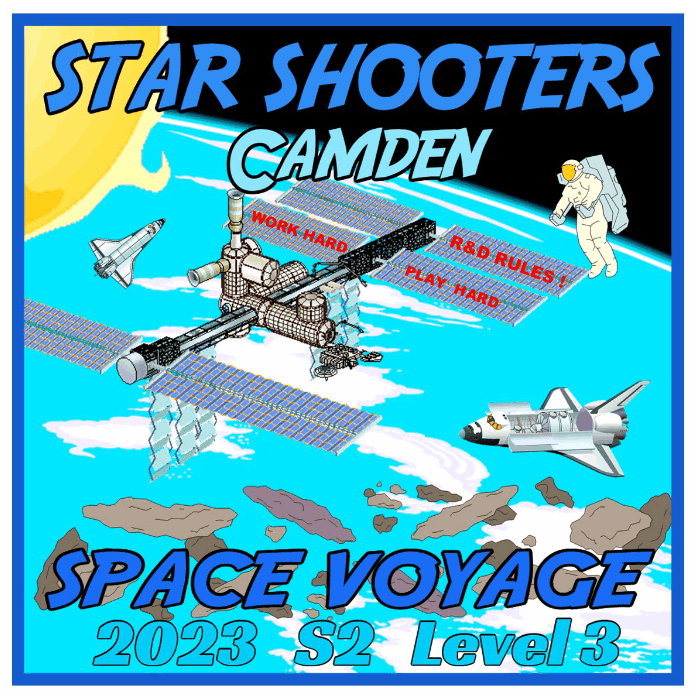2023 Crew Mission Patch - Star Shooters