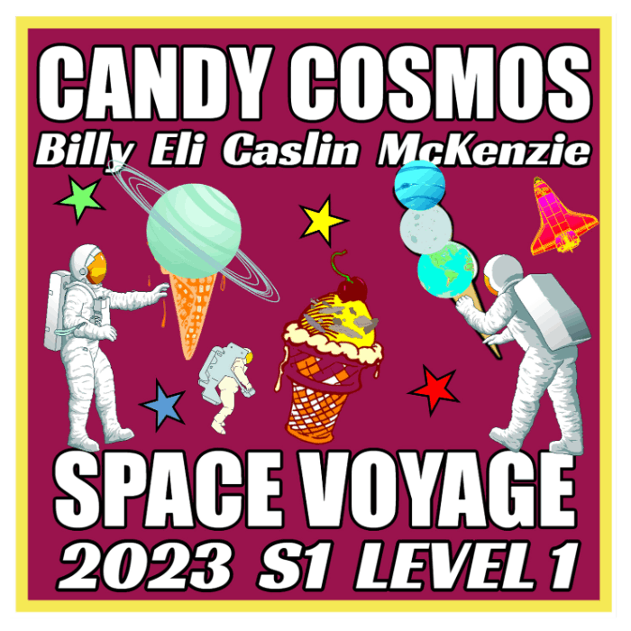 2023 Crew Mission Patch - Candy Cpsmos